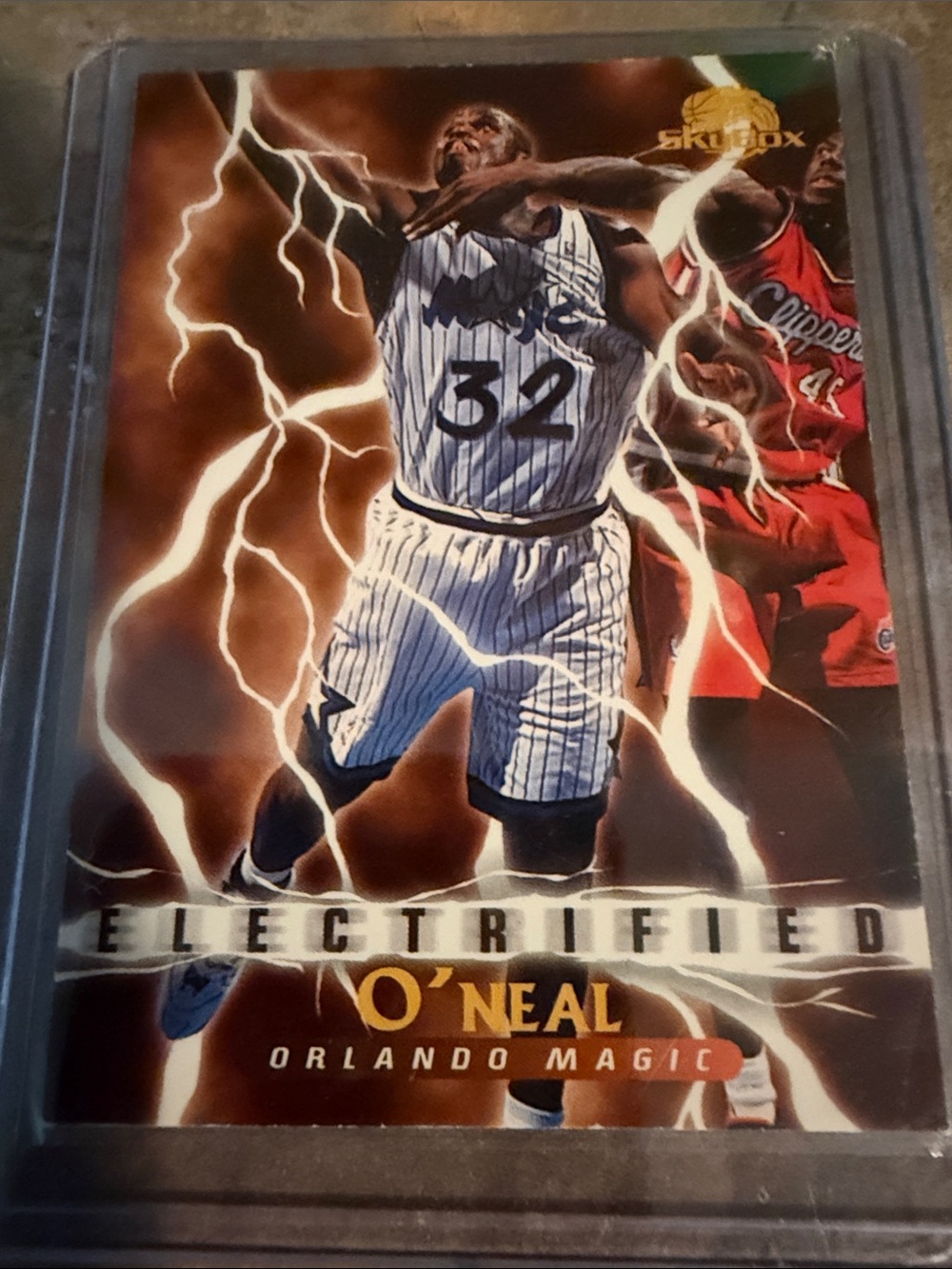 Sky Box Electrifed O'Neal Orlando Magic Trading Card - Picture 5 of 5